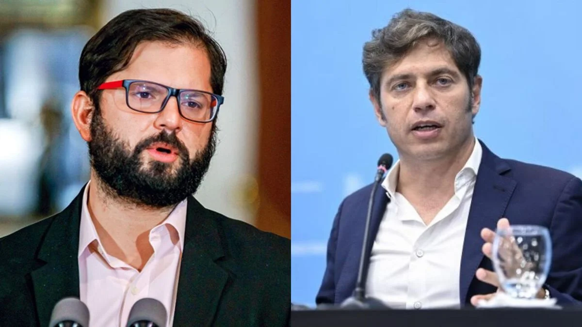 Gabriel Boric contó que se comunicó con Axel Kicillof tras los incidentes en Avellaneda