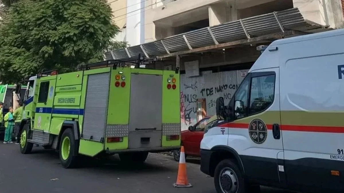 Murió un obrero tras caer de un séptimo piso en La Plata