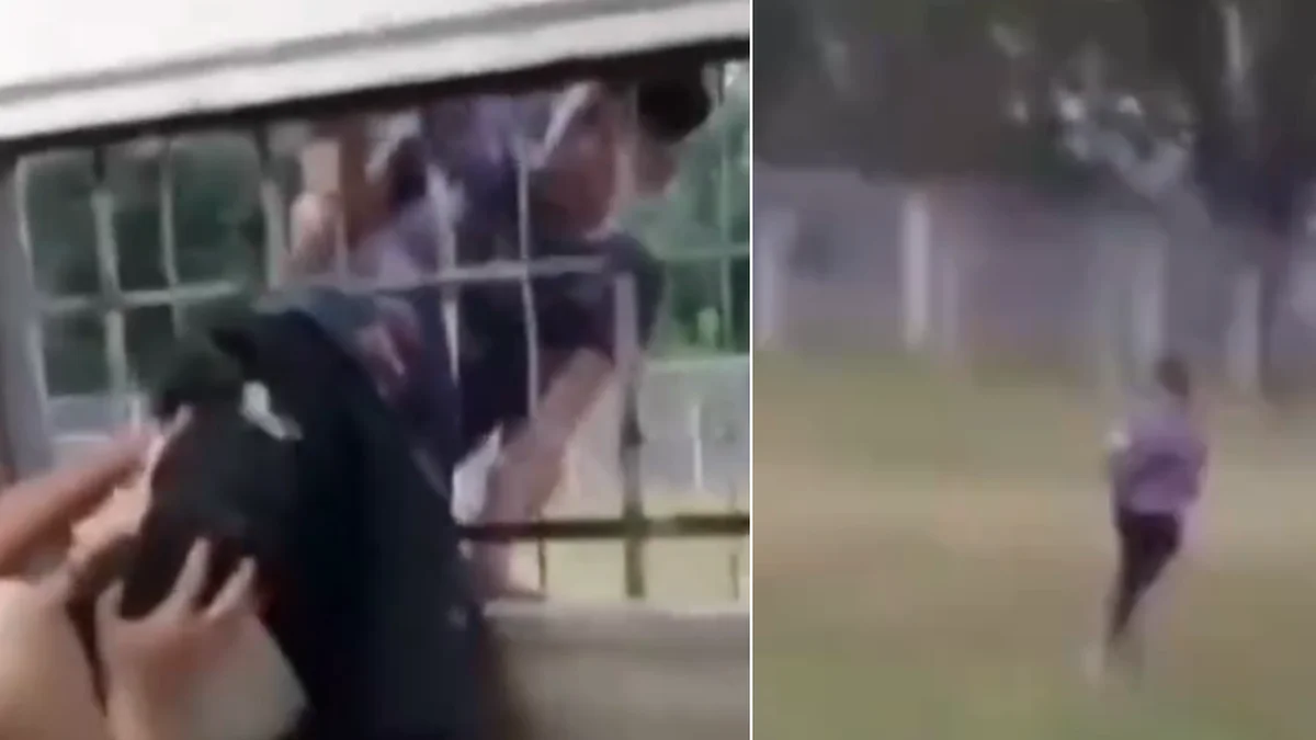 Se escapó de un instituto de menores de La Plata y lo grabaron