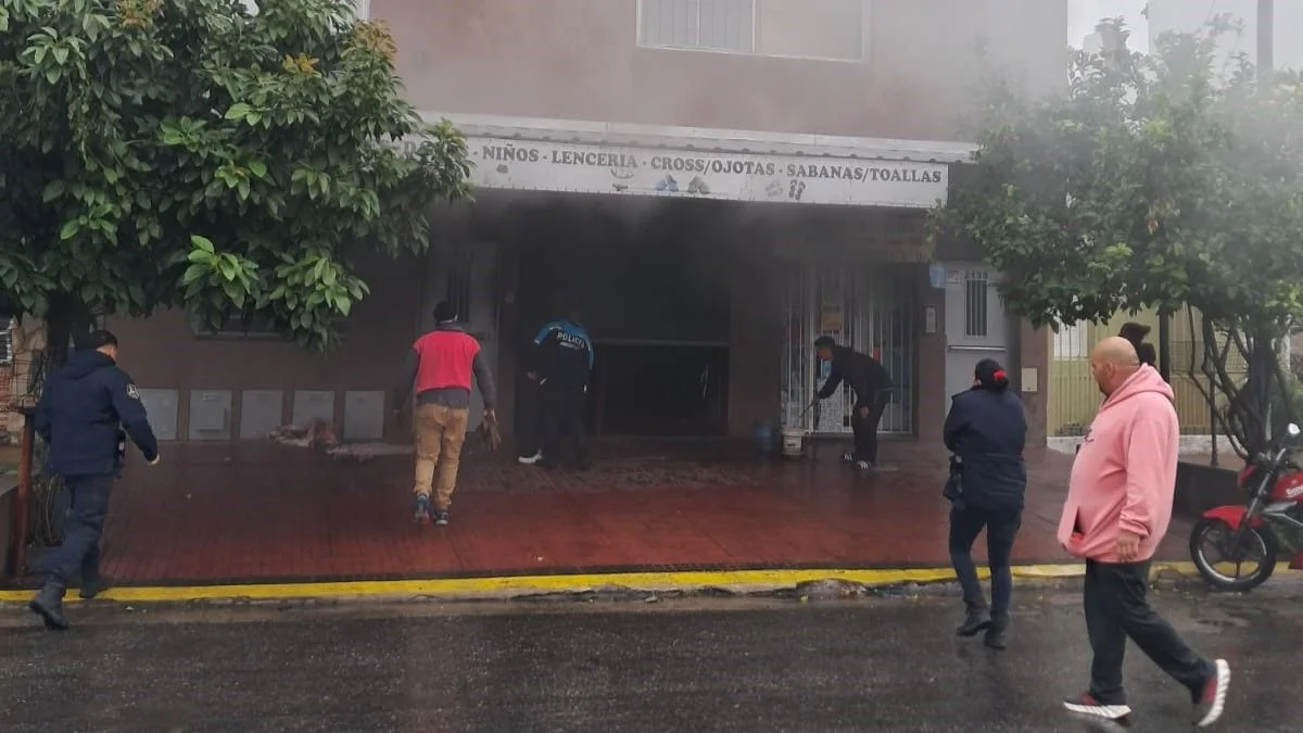 Se incendió una vivienda en La Plata