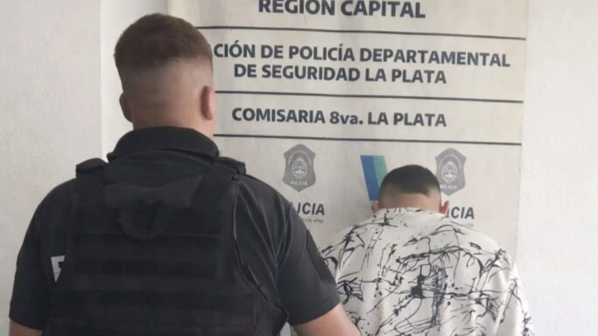 Detuvieron en La Plata a un joven con un arma de la Policía Bonaerense