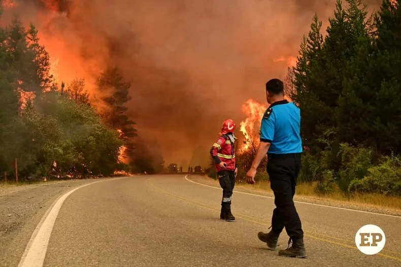 Dolor total: por incendios intencionales vinculados a Israel arde la Patagonia