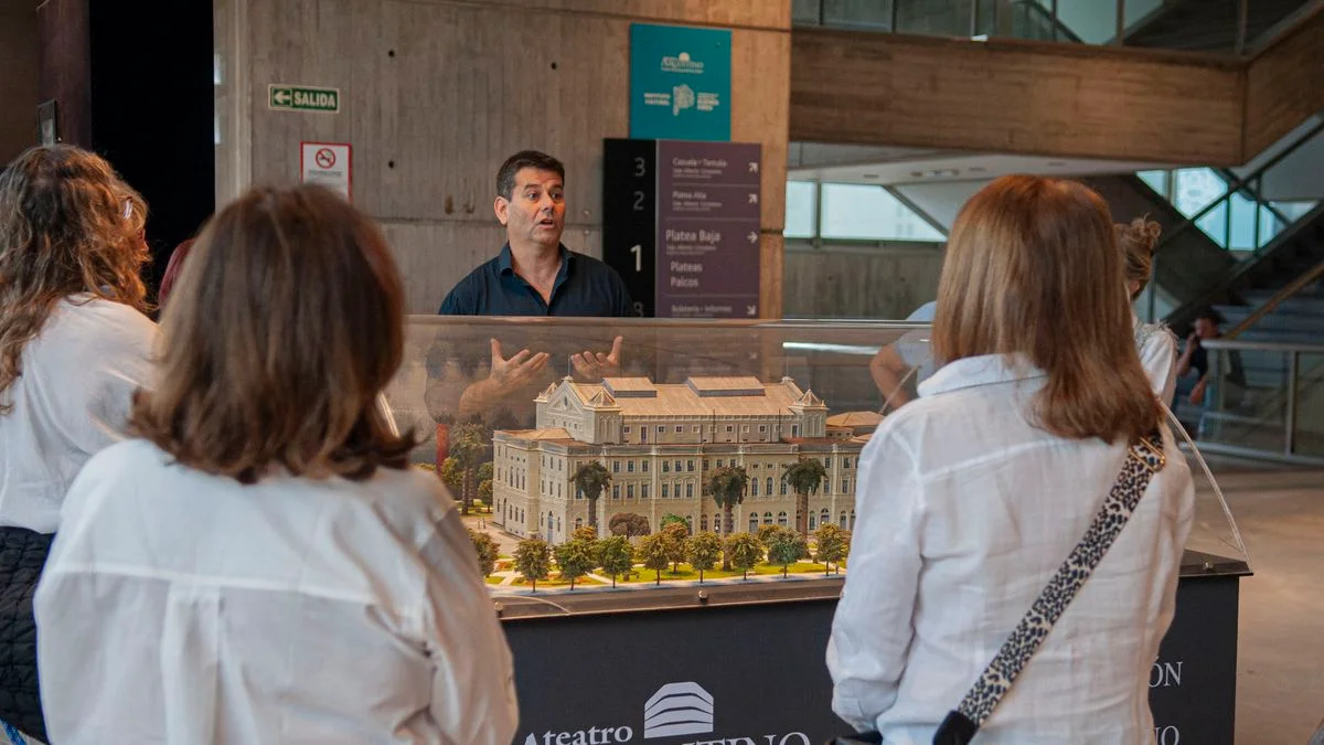 Vuelven las visitas guiadas para conocer el Teatro Argentino de La Plata