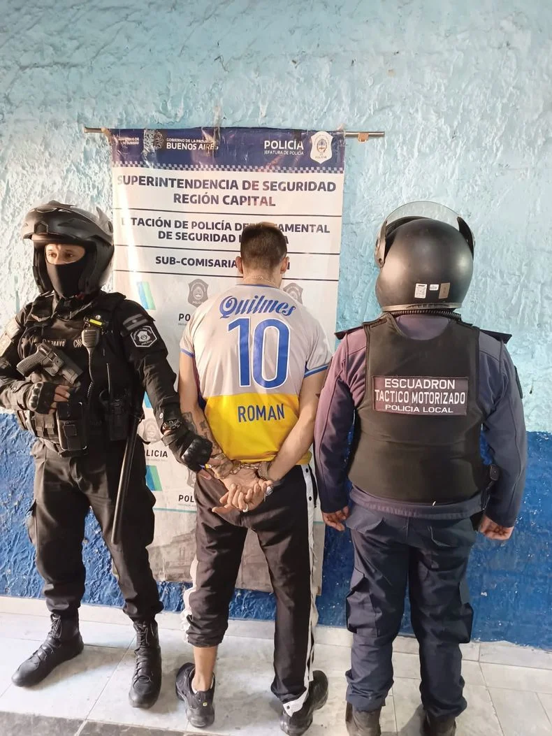 El "10 de Boca", detenido por el hurto de una moto