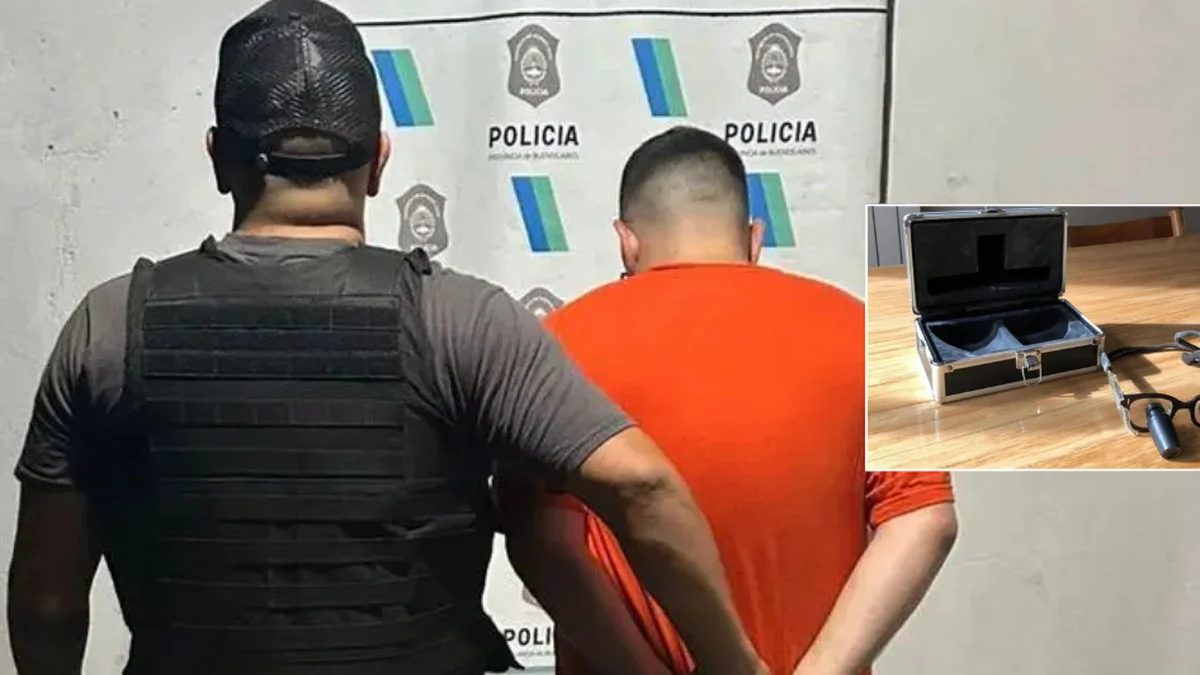 Cayó el hombre que le robó al médico en La Plata