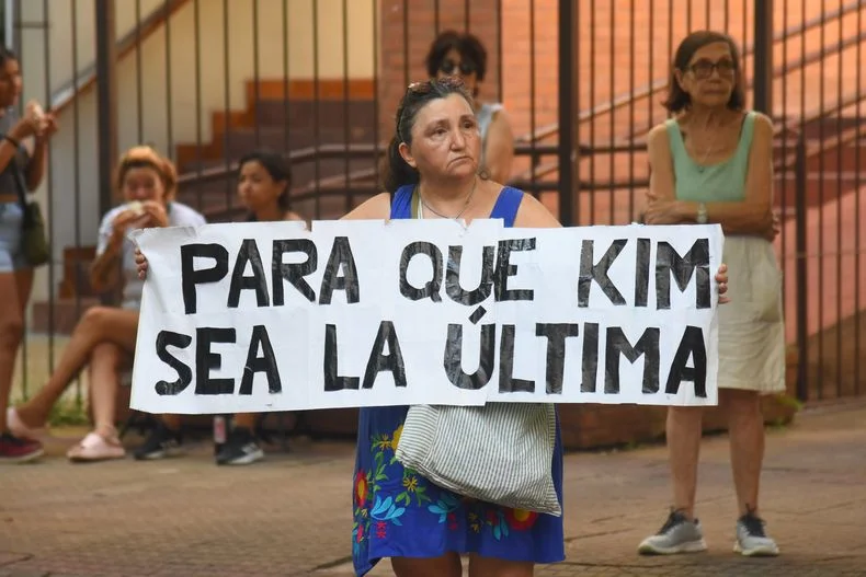 "Para que Kim sea la &uacute;ltima", uno de los pedidos tras su crimen