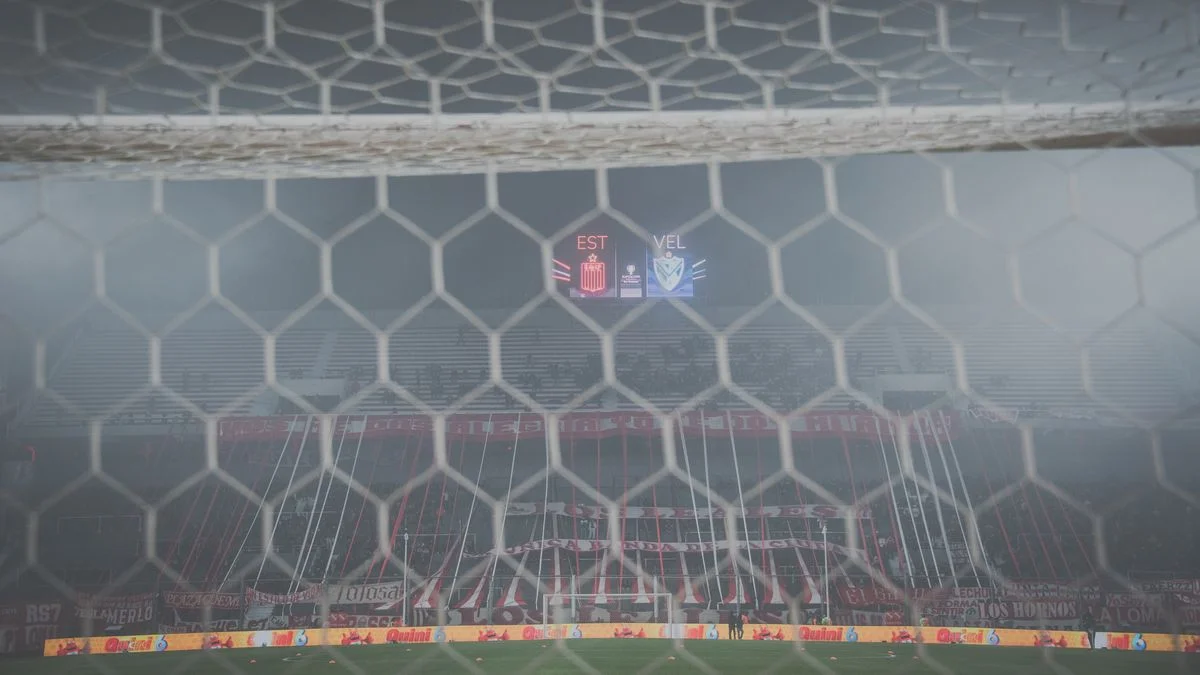 Así está la cancha a menos de una hora de la final entre Estudiantes y Vélez