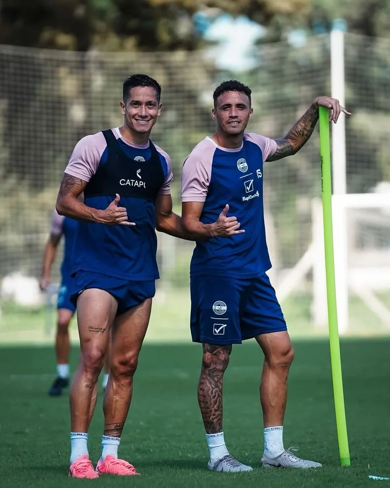 Gimnasia contin&uacute;a entrenando pensando en el partido del domingo