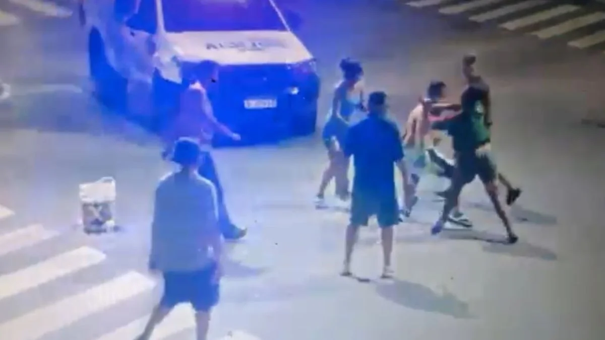 Un herido de arma blanca, trompadas y "trapitos" detenidos en el centro de La Plata