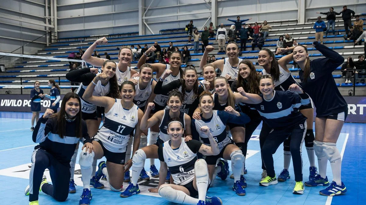 Gimnasia volvió a ganar el clásico de voley