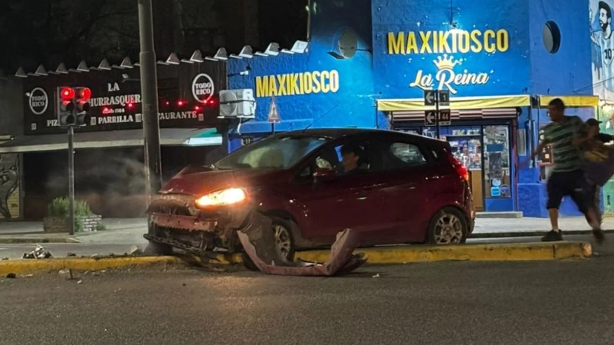 Impactante choque en la Estación de Tren de La Plata