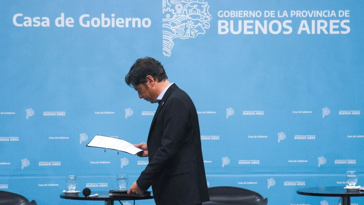 Kicillof suspendió el acto con intendentes en Mar del Plata