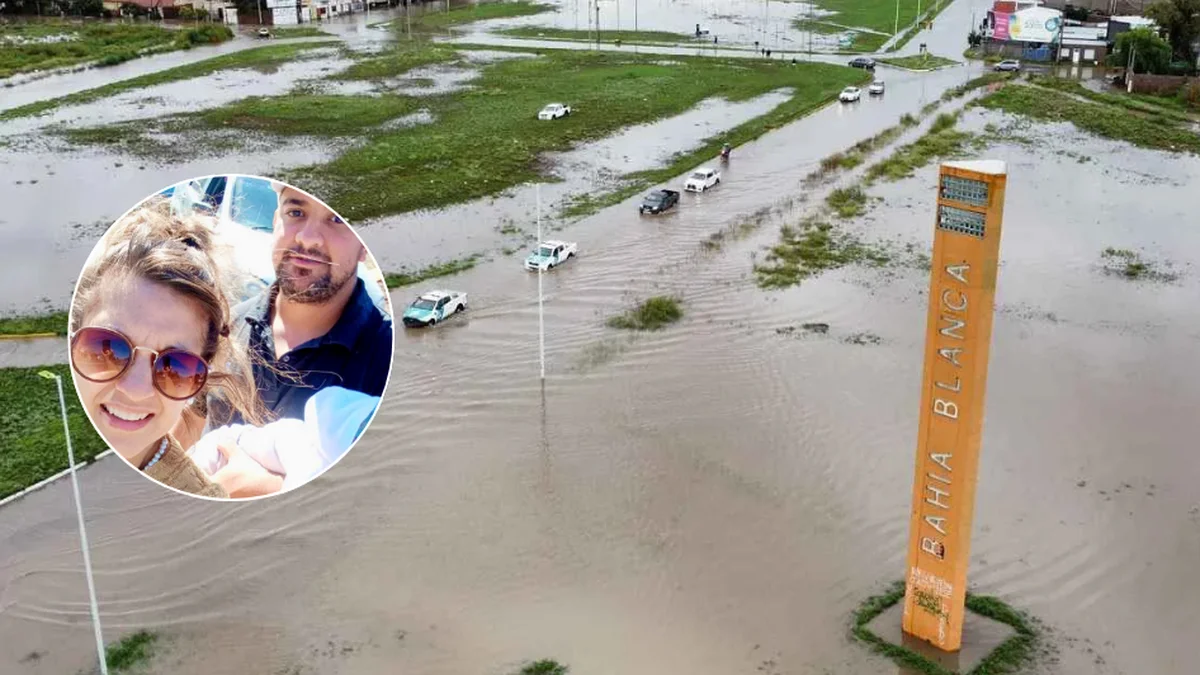 El increíble relato de un hombre que nadó por Bahía Blanca para encontrar a su familia