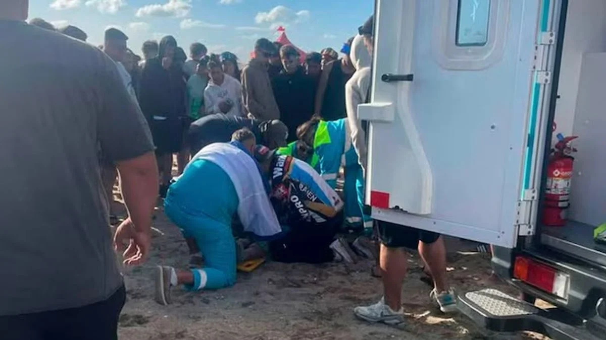 Cómo está el joven accidentado en Villa Gesell e internado en La Plata