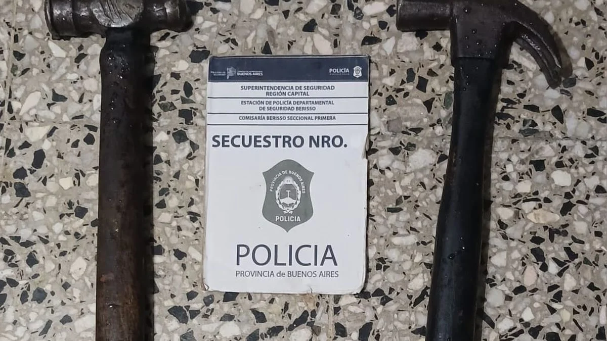 Violenta pelea a martillazos en Berisso