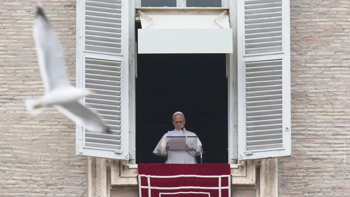 El Papa León XIV condenó la guerra en Irán