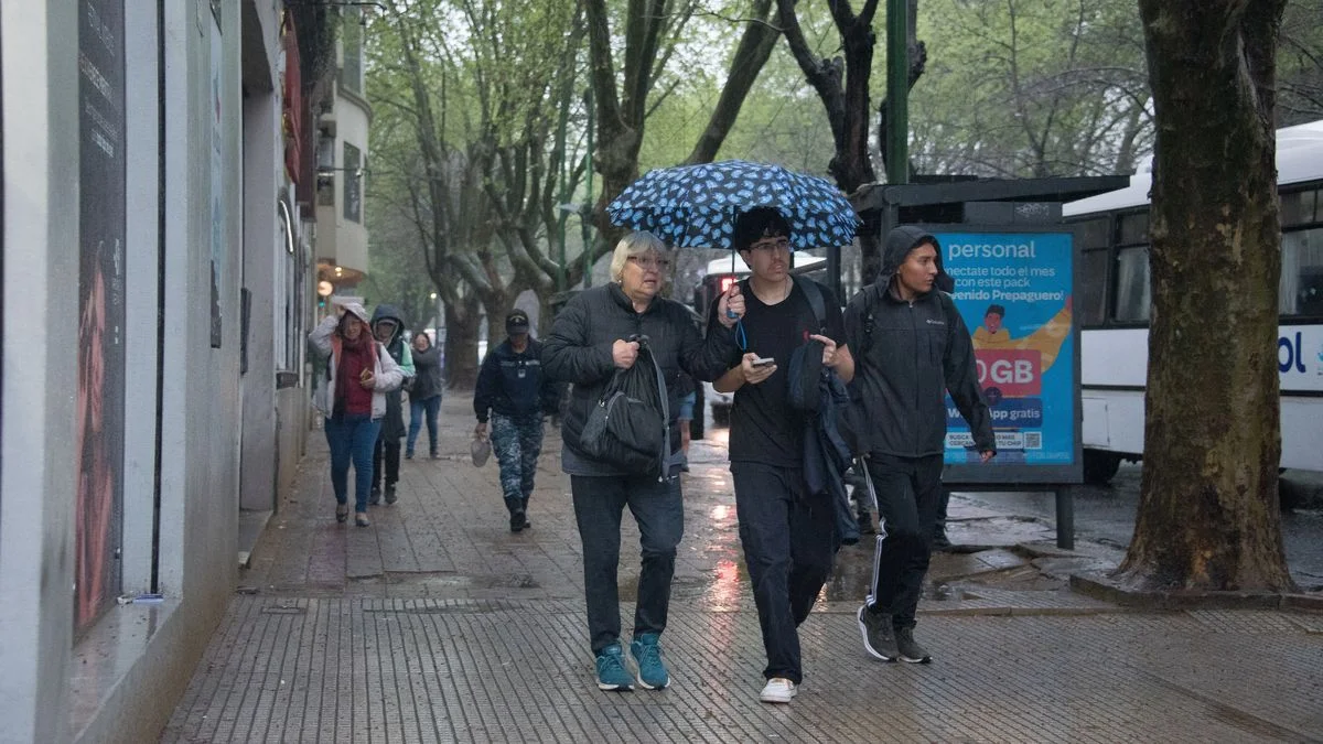 Jueves tormentoso en la ciudad de La Plata