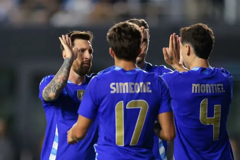 Lionel Messi volvi&oacute; a jugar en la Selecci&oacute;n Argentina