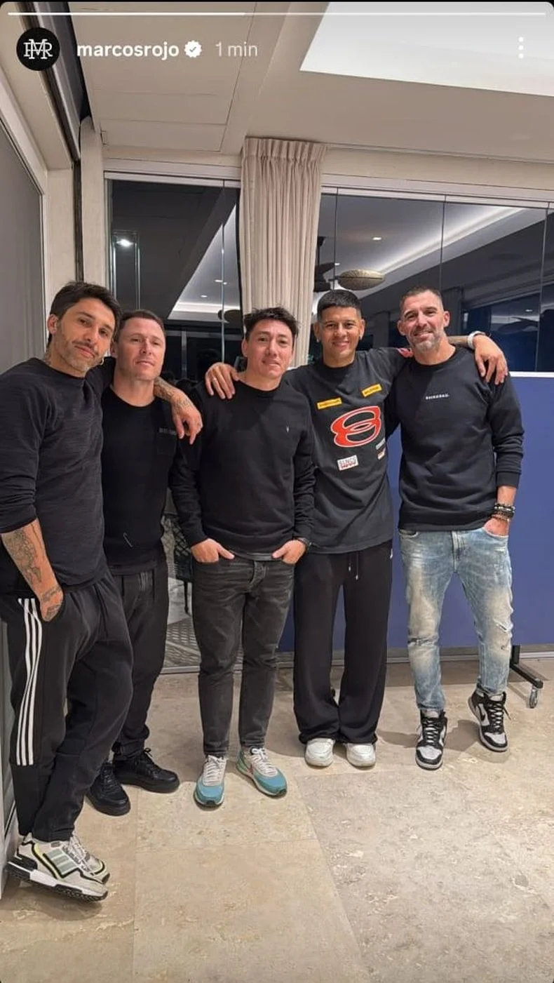 La historia de Marcos Rojo, junto a Lucas Castro y referentes de Estudiantes