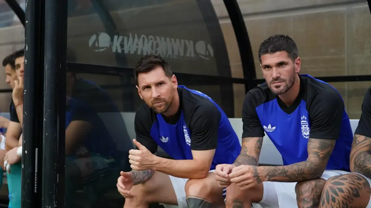Messi y De Paul