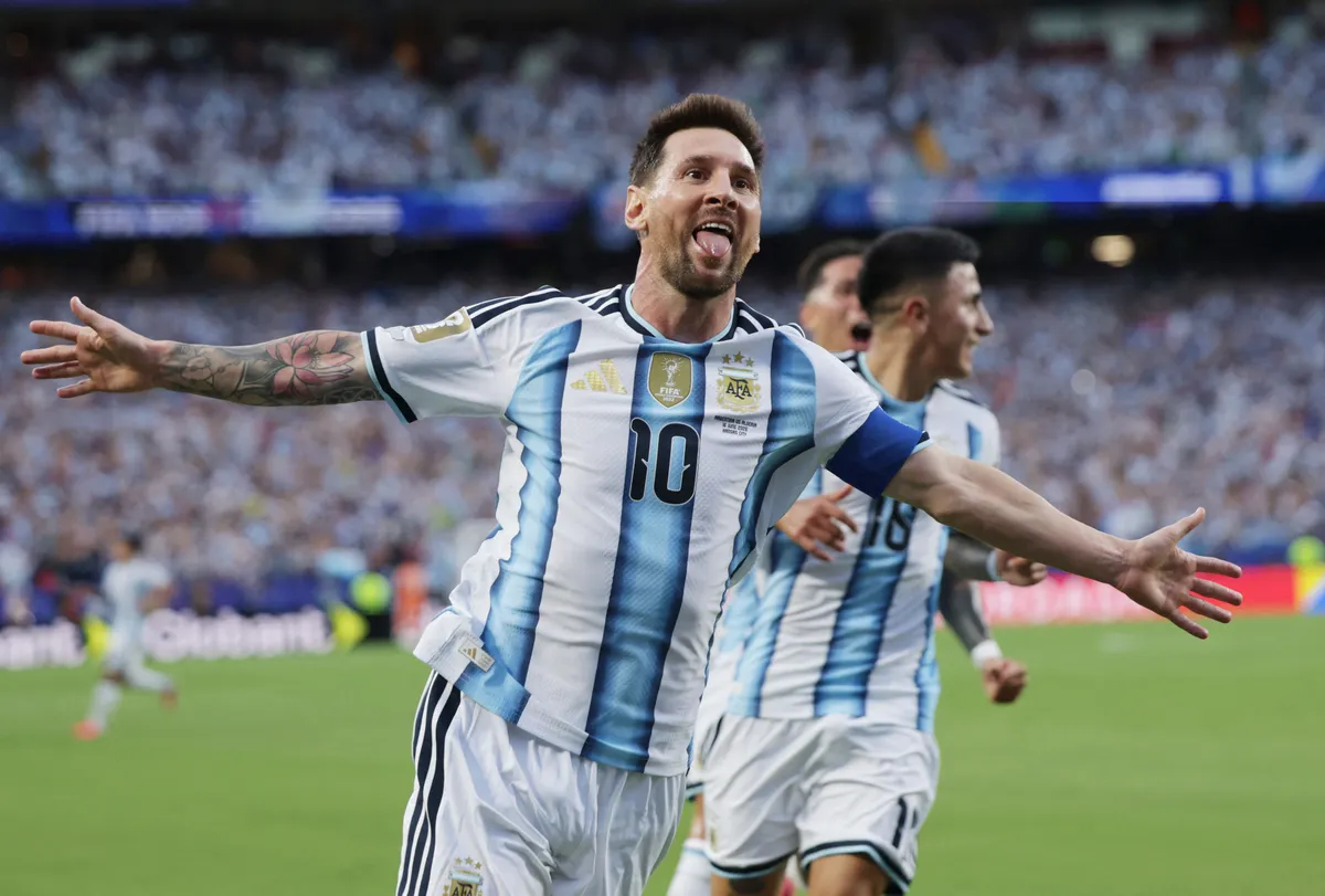 messi primer partido