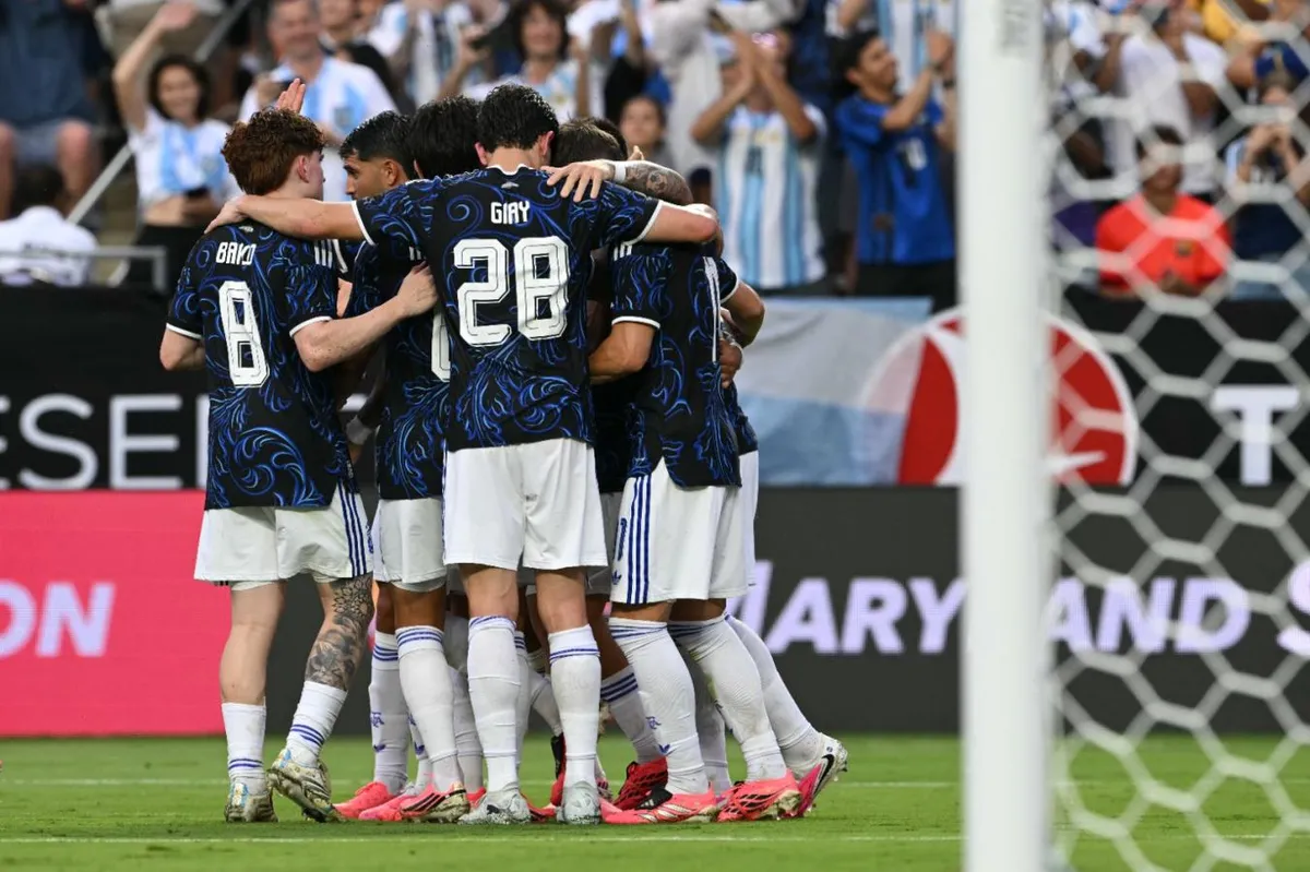 Selección Argentina - Amistoso premundial