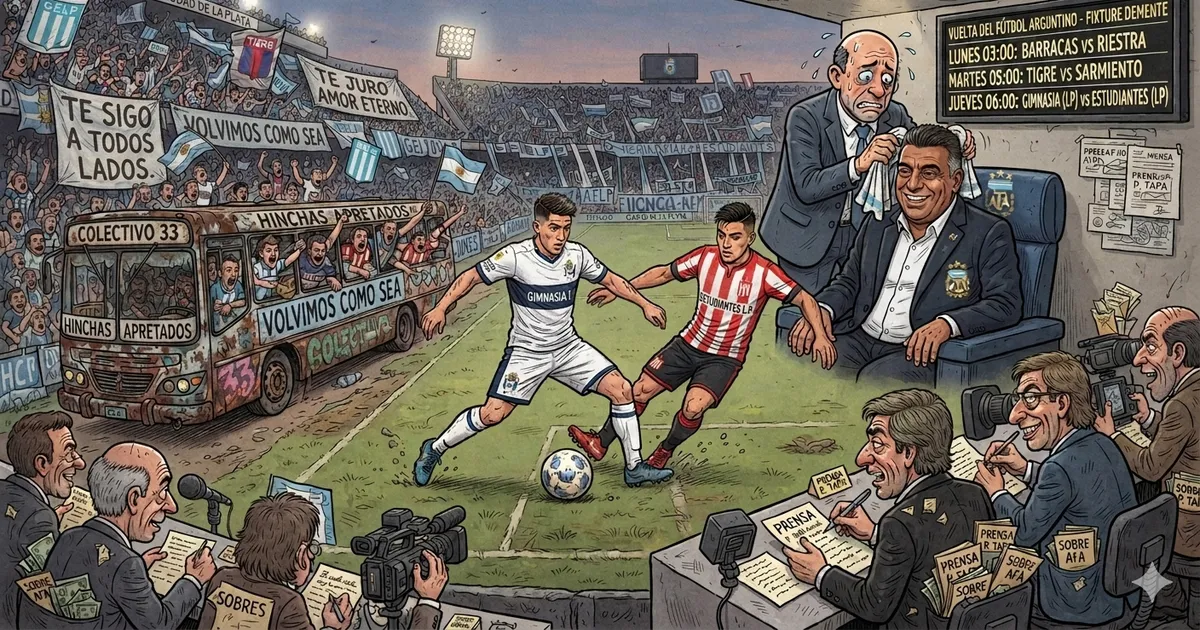 Viejo y querido fútbol argentino: vuelve el caos que amamos
