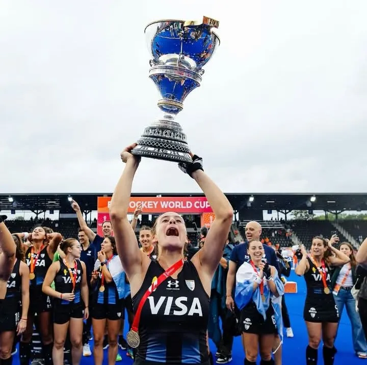 Con sello platense: Las Leonas campeonas del mundo del Mundial de Hockey  Femenino