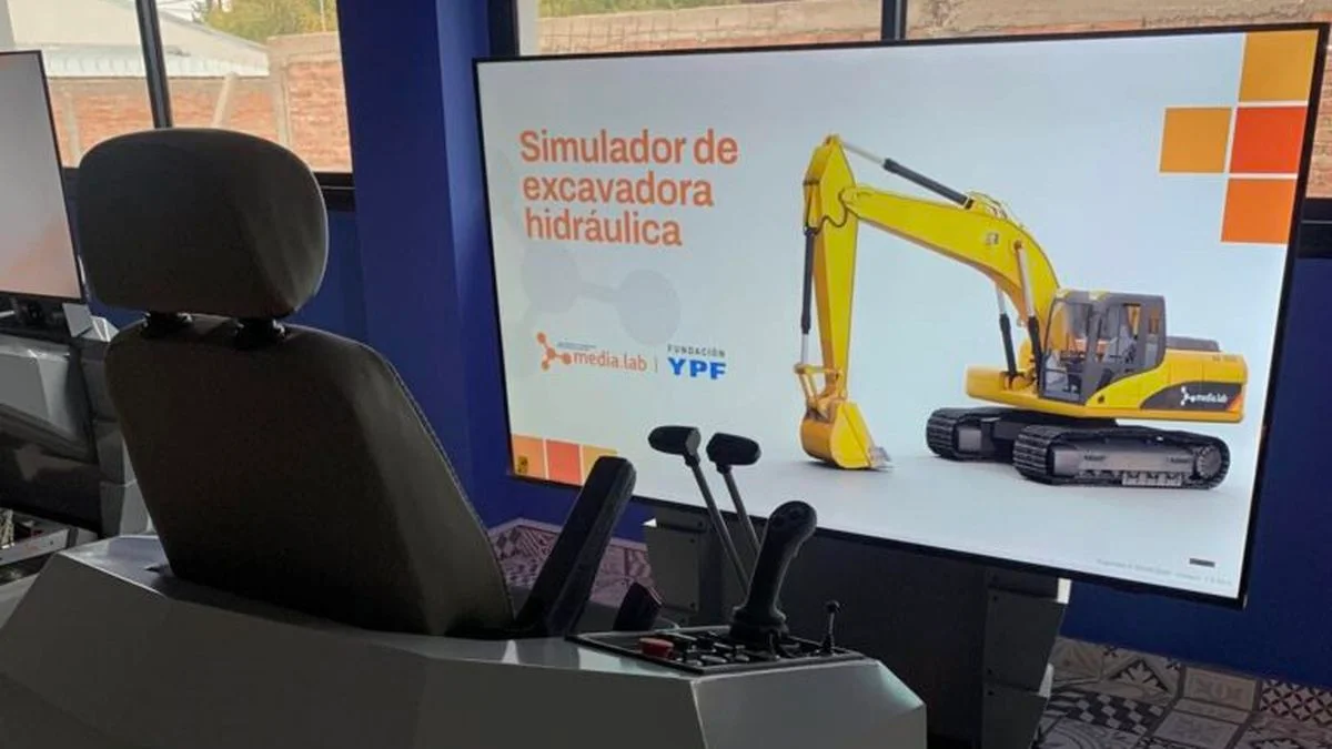 Malargüe: alumnos cuentan con simuladores para el desarrollo de la minería