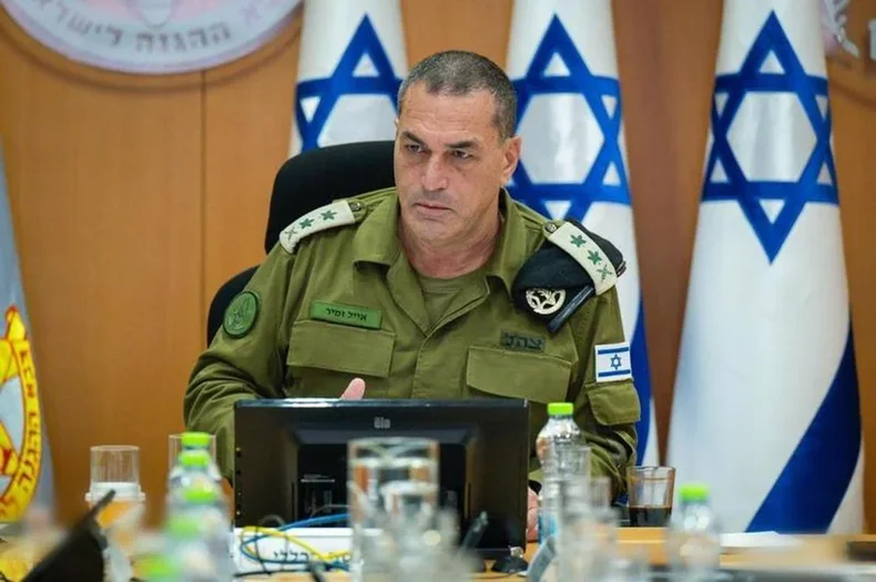 El jefe militar israel&iacute;, Eyal Zami.&nbsp;