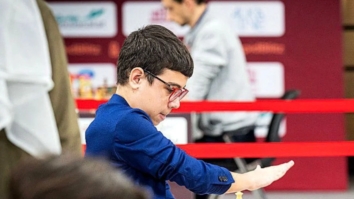 Faustino Oro tuvo un gran comienzo en el Mundial Blitz de ajedrez