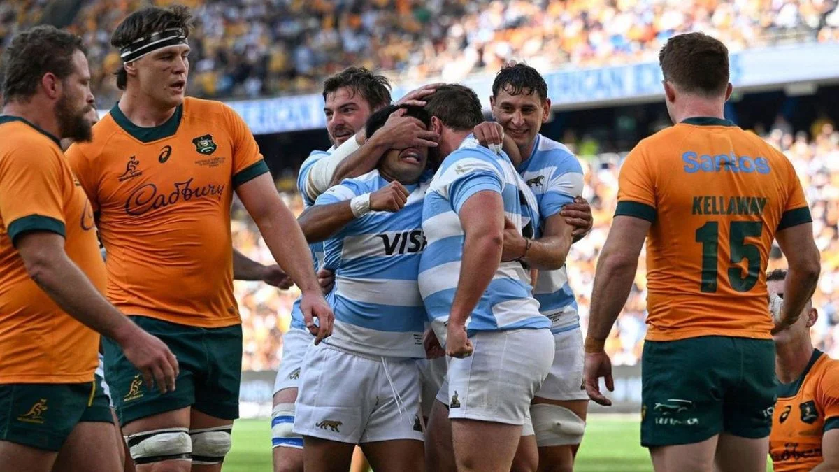 Los Pumas se tomaron revancha y lograron una victoria clave ante Australia por el Rugby Championship