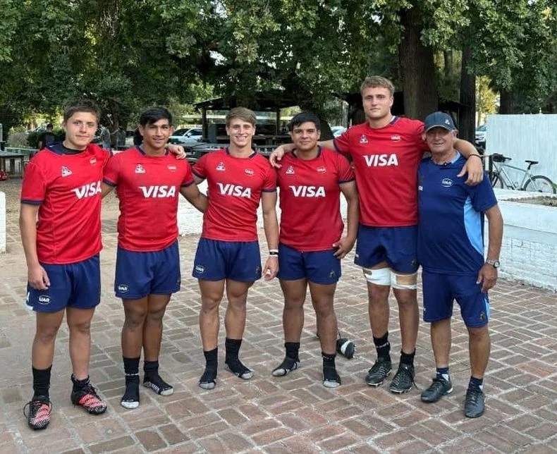 Mendoza presente en Los Pumitas en el Rugby Championship.