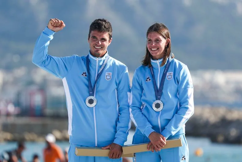 Eugenia Bosco, medallista olímpica en París 2024.