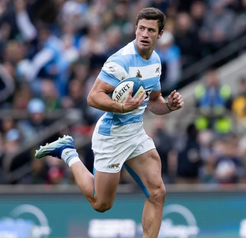 Los Pumas dieron pelea ante Sudáfrica en Londres.