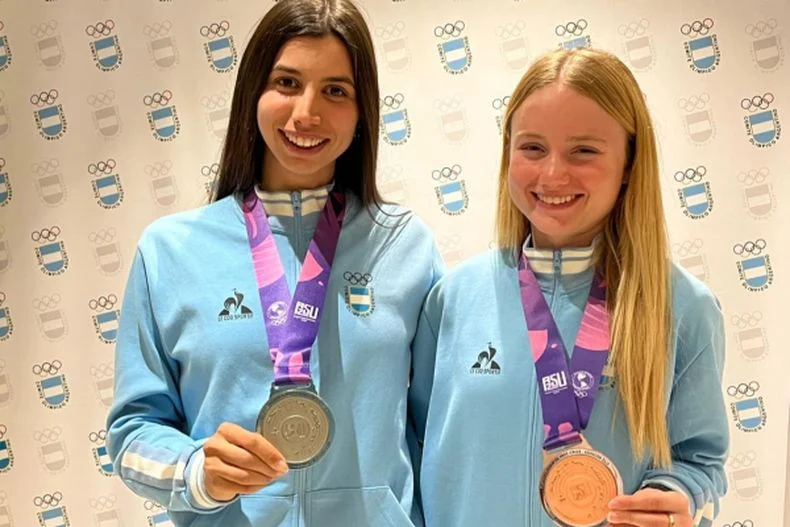 Julieta Benedetti fue segunda en ciclismo en los Juegos Panamericanos.