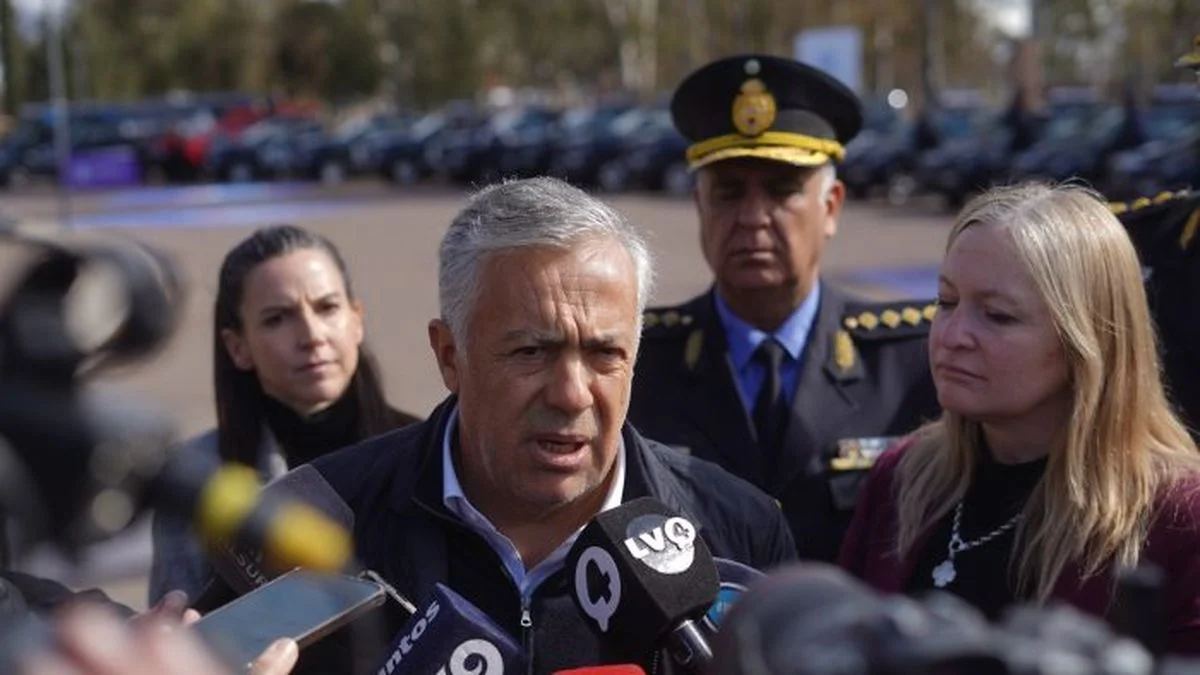 El anuncio de Alfredo Cornejo y el ¿palo? a la Justicia para fortalecer la seguridad en Mendoza