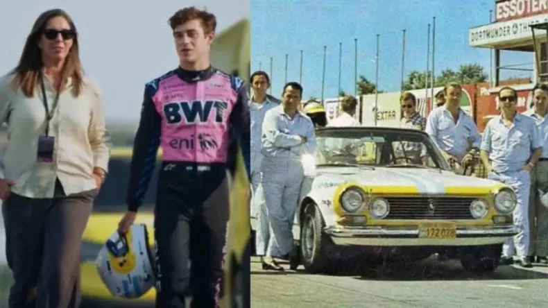 El casco de Franco y la similitud con el Torino de la Misi&oacute;n.