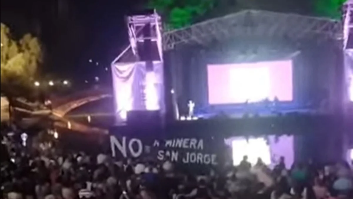 Problema para el Gobierno: la protesta contra San Jorge y la megaminería irrumpió en el calendario vendimial