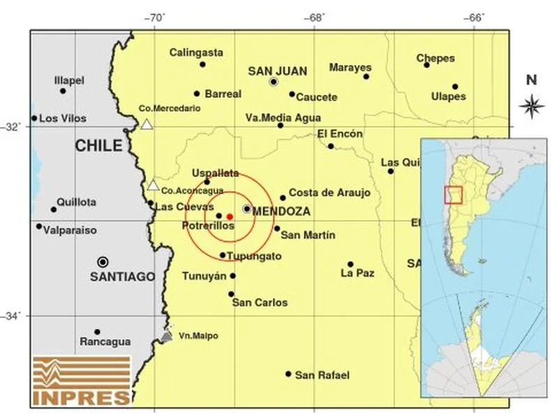 Un temblor se sinti&oacute; en Mendoza.