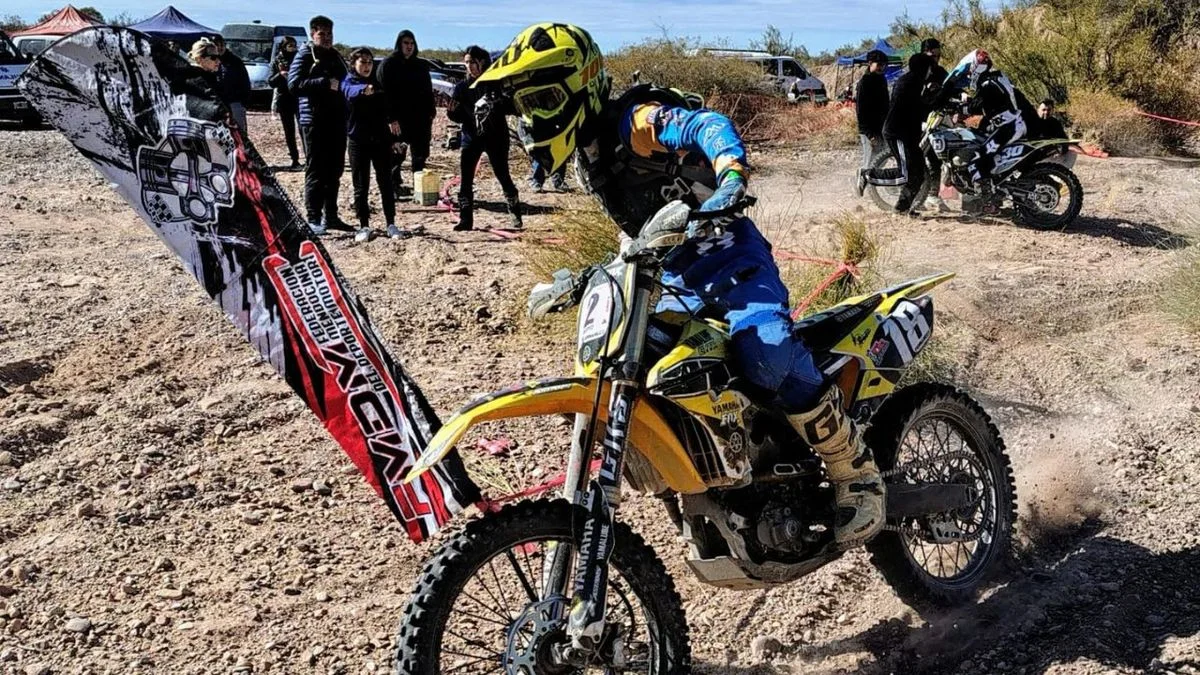 Campeonato Mendocino Enduro Pro: Gastón del Pozo se quedó con la sexta fecha disputada en Barrancas
