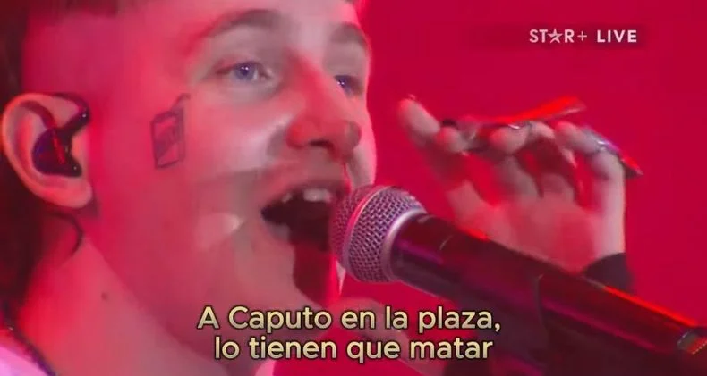 Cosqu&iacute;n Rock 2024: Dillom termin&oacute; con una denuncia por la exc&eacute;ntrica frase