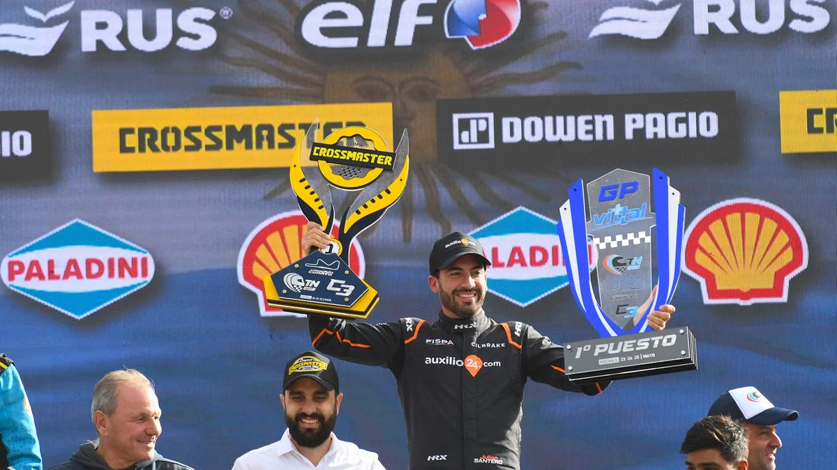 Julián Santero manda en la Clase 3, Gonzalo Antolín subió al podio en la C2 y Nico Palau corrió en el Gálvez
