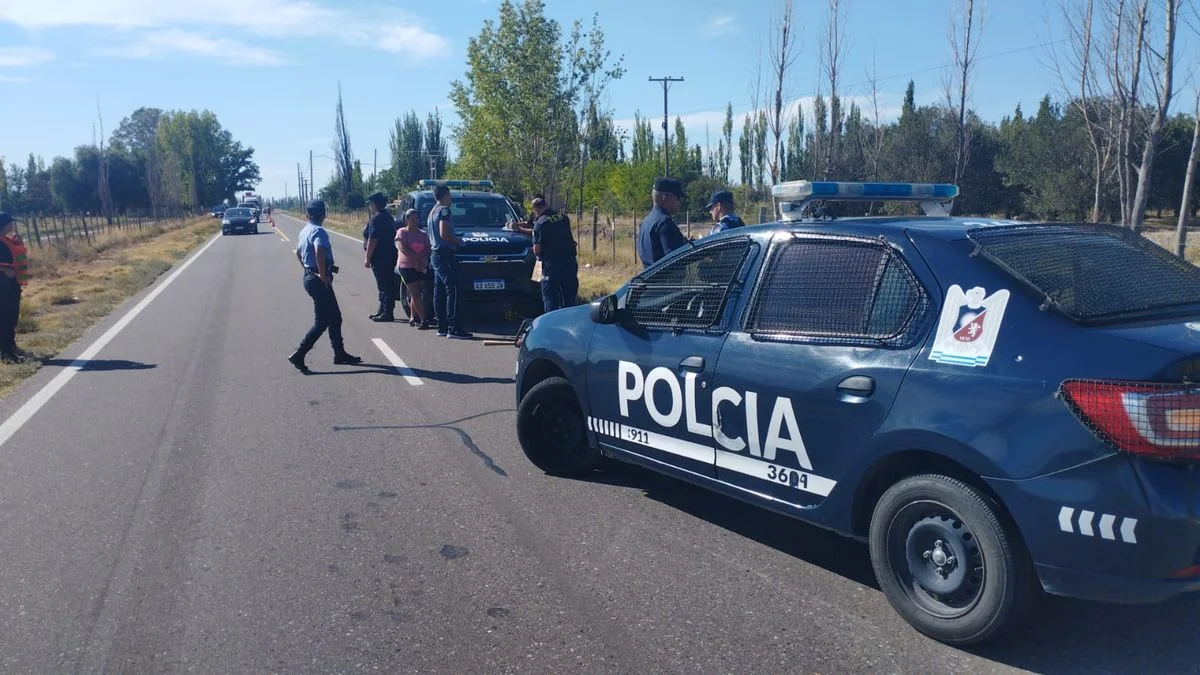 Accidente de tránsito en Guaymallén terminó con un hombre de 20 años gravemente herido