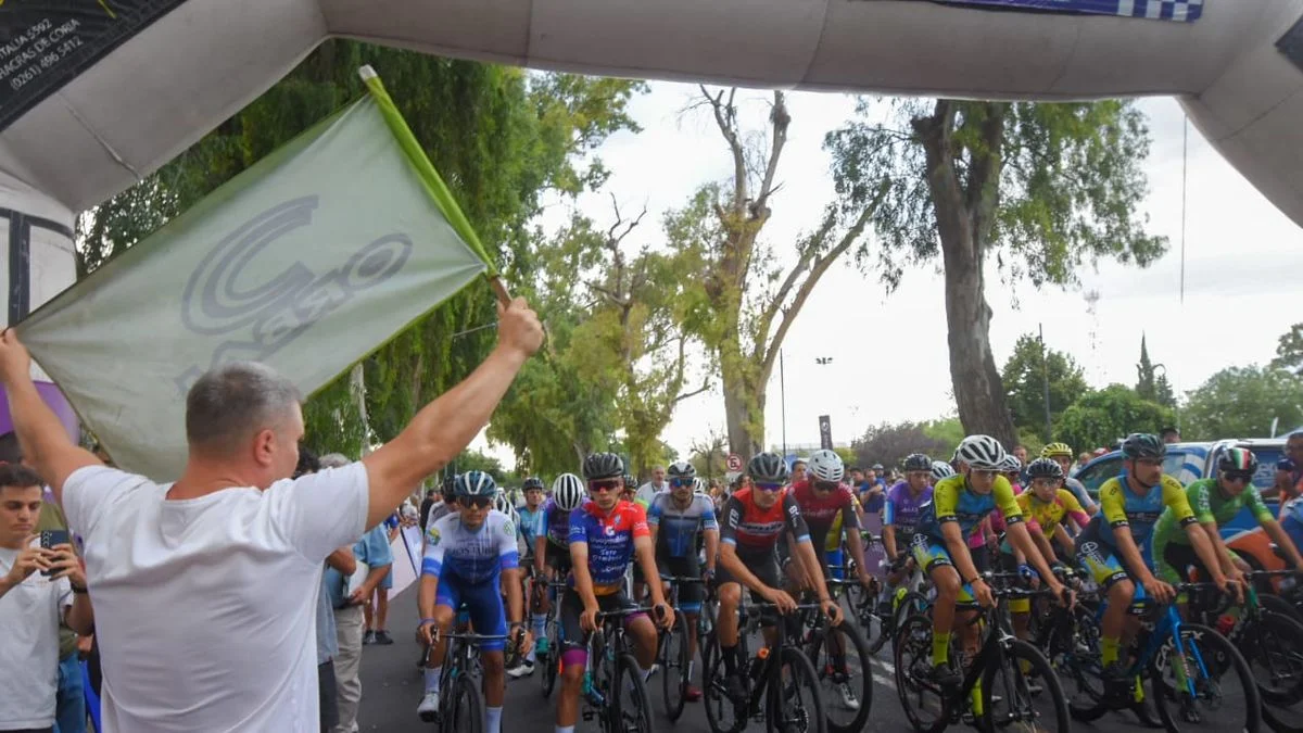 Qué calles estarán cortadas hoy por la Vuelta Ciclista de Mendoza