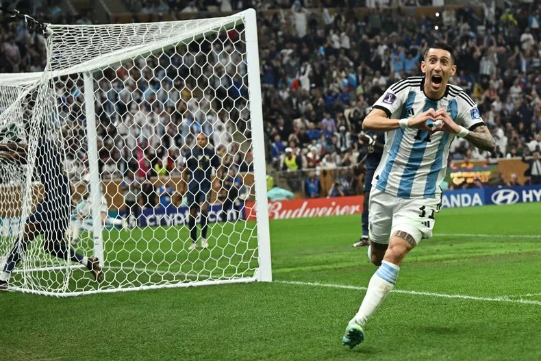 &Aacute;ngel Di Mar&iacute;a, uno de los grandes h&eacute;roes de Qatar.