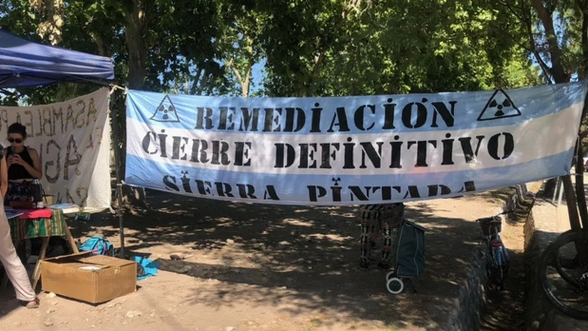 La Asamblea por el agua de San Rafael se hizo sentir con un 'panfletazo' contra la minería