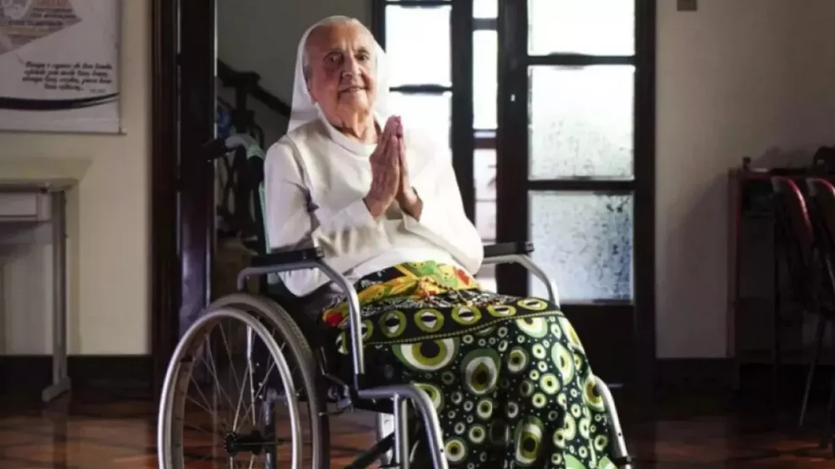 Muere a los 116 años la persona más longeva del mundo: la monja brasileña Inah Canabarro Lucas