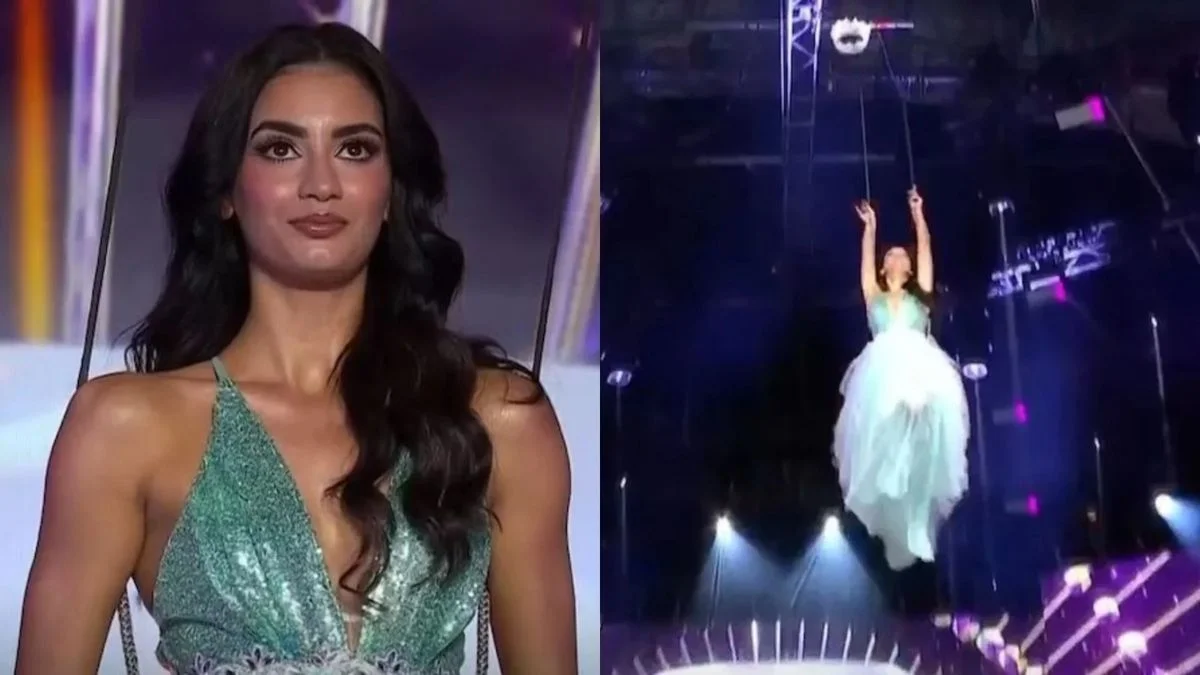 Una participante del reality Miss Universe Latina sufrió una dramática caída