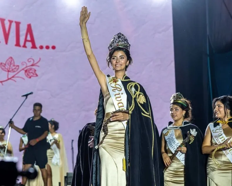 Brunela Julián Beretta, reina de Rivadavia